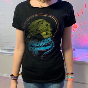 Lady Gaga concert graphic t-shirt